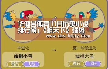 华体会体育|11月历史小说排行榜:《明天下》强势争霸榜 《小阁老》后悔堕落(图4) 华体会体育